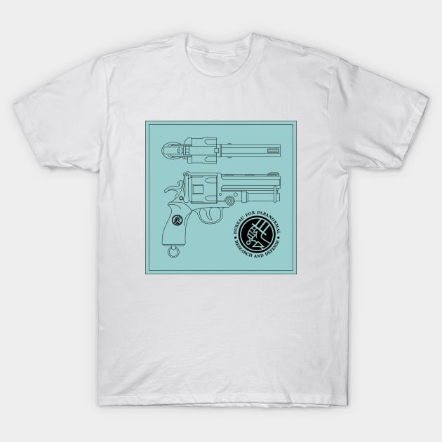 Hellboy Samaritan Blueprint 2 T-Shirt by Blade Runner Thoughts